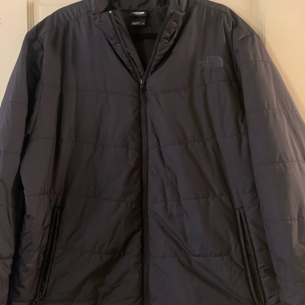 The North Face Black Puffer Jacket Insulated Water-Resistant